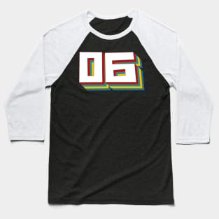 Number 6 Baseball T-Shirt